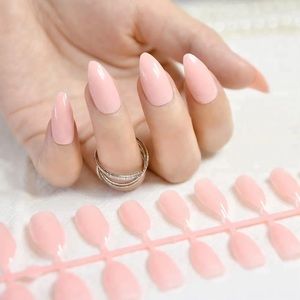 NWT nude pink stiletto nails